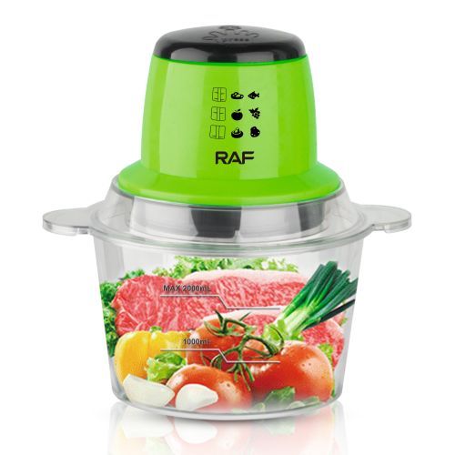 RAF Electric Multifunction Food Processor Chopper Grinder For Meat & Vegetable