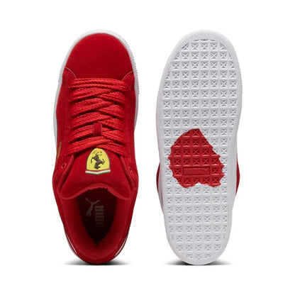 Puma Ferrari Suede Xl Rosso Corsa-Puma White.