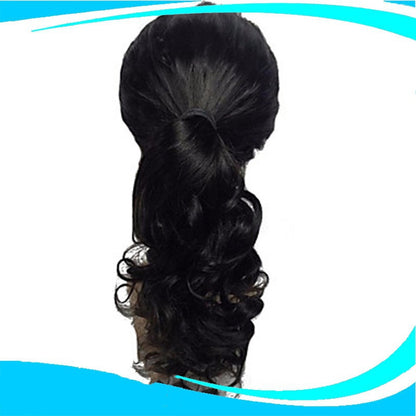 Chemical Fiber Wig Straight Hair Front Lace Headgear