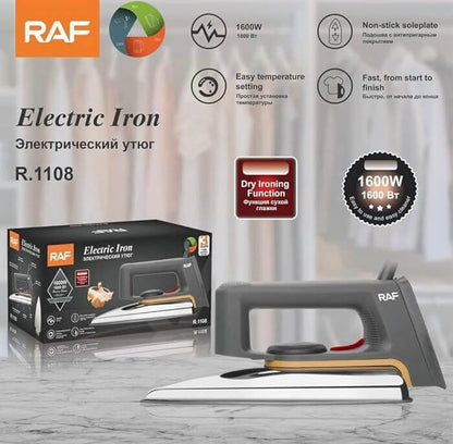 RAF Electronic Dry Iron 1600w