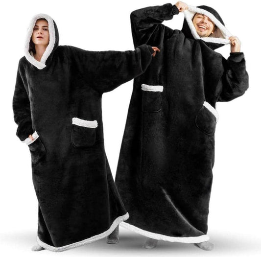 Fleece Hoodie Warm-Wear Onesie Extra Length