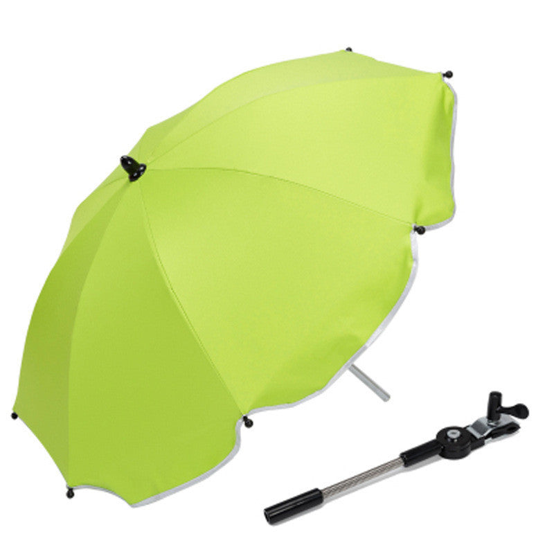 360 Degrees Pram Umbrellas Cart Accessories Adjustable Stroller Umbrella