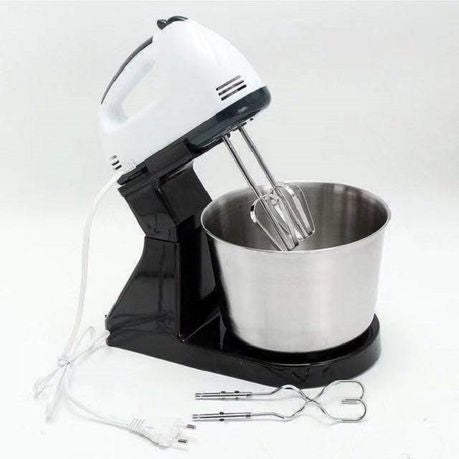 Electric Mixer With Stainless Bowl