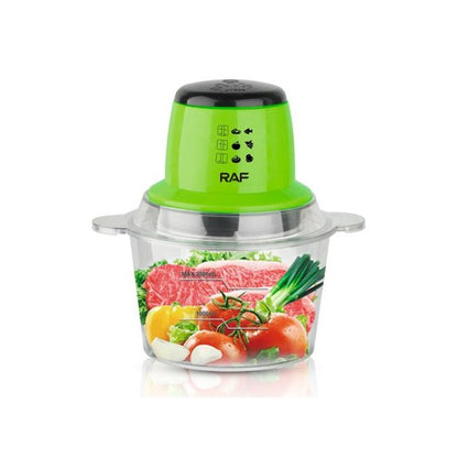 RAF Electric Multifunction Food Processor Chopper Grinder For Meat & Vegetable