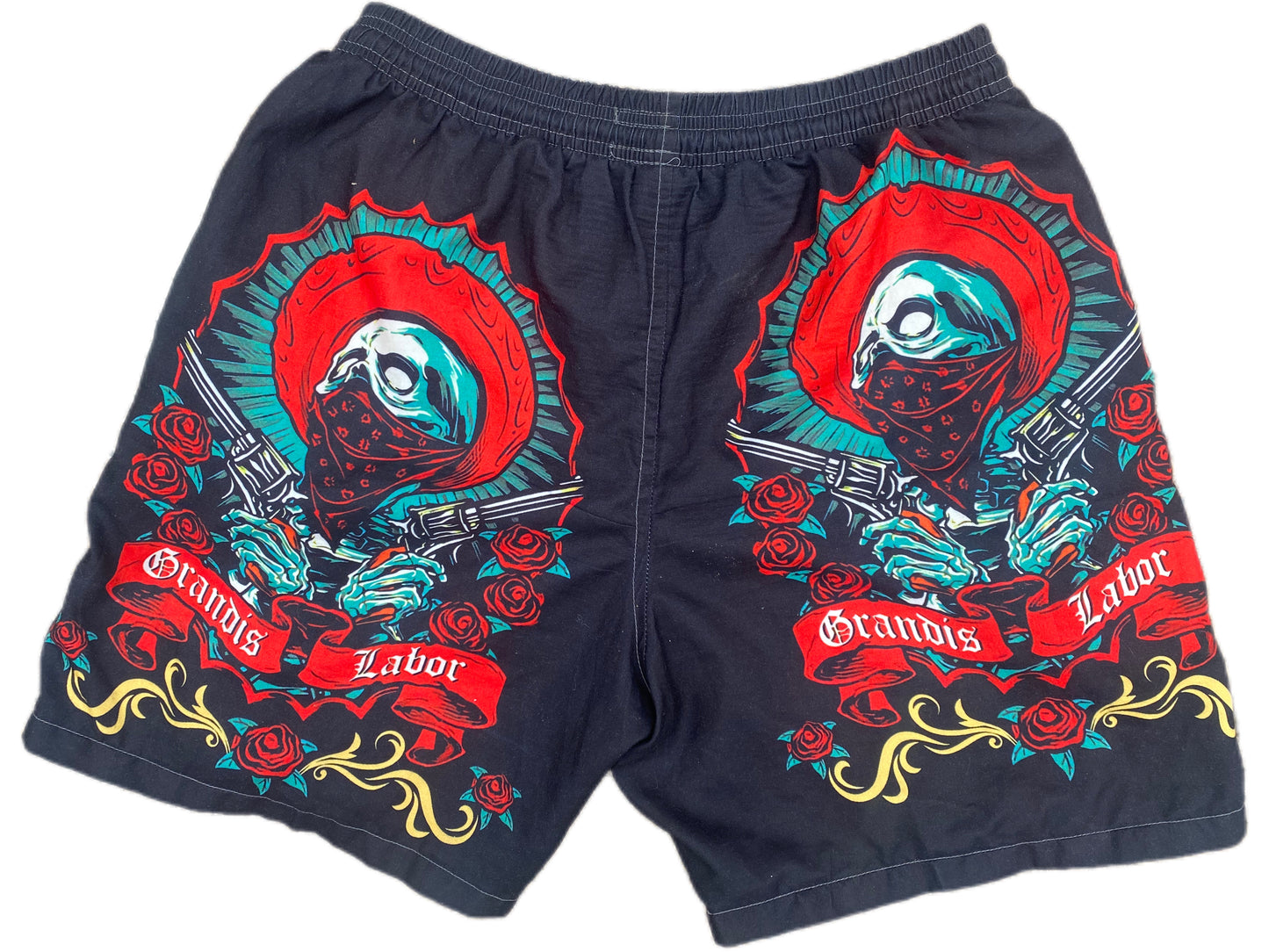 Extreme XXX shorts.