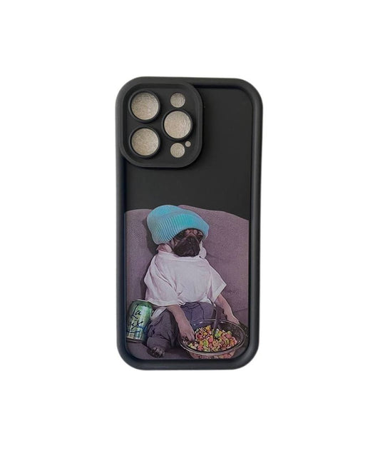 Iphone 15 pro max Lazy Dog case