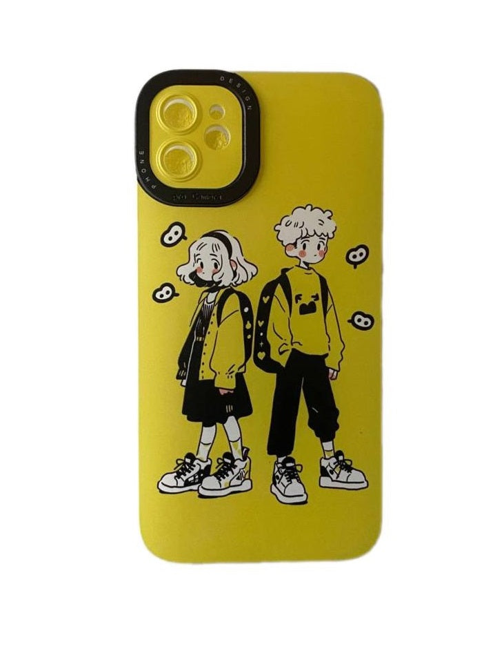 Iphone 11 case Yellow friends